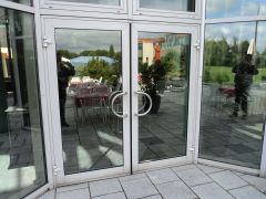 Aluminium Element Tür - Außenansicht Aluminium Element Tür - Außenansicht